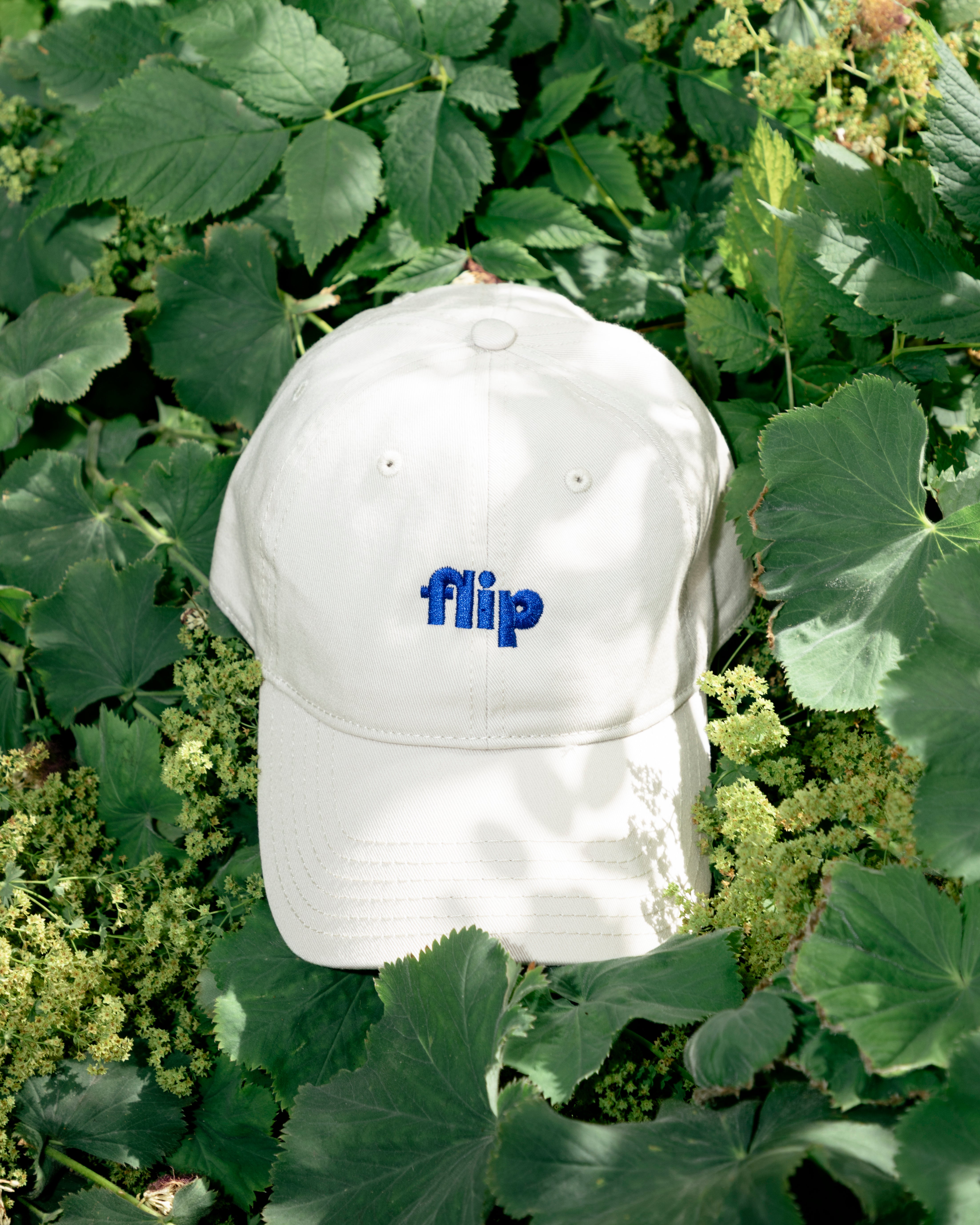 Beige Flip Cap