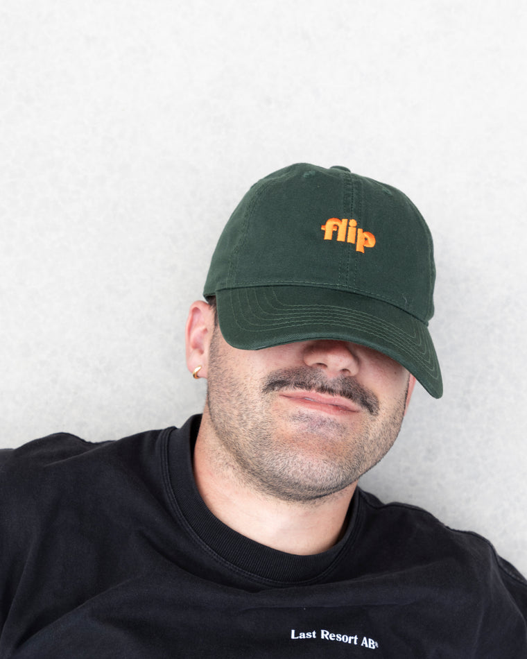 Grüne Flip Cap