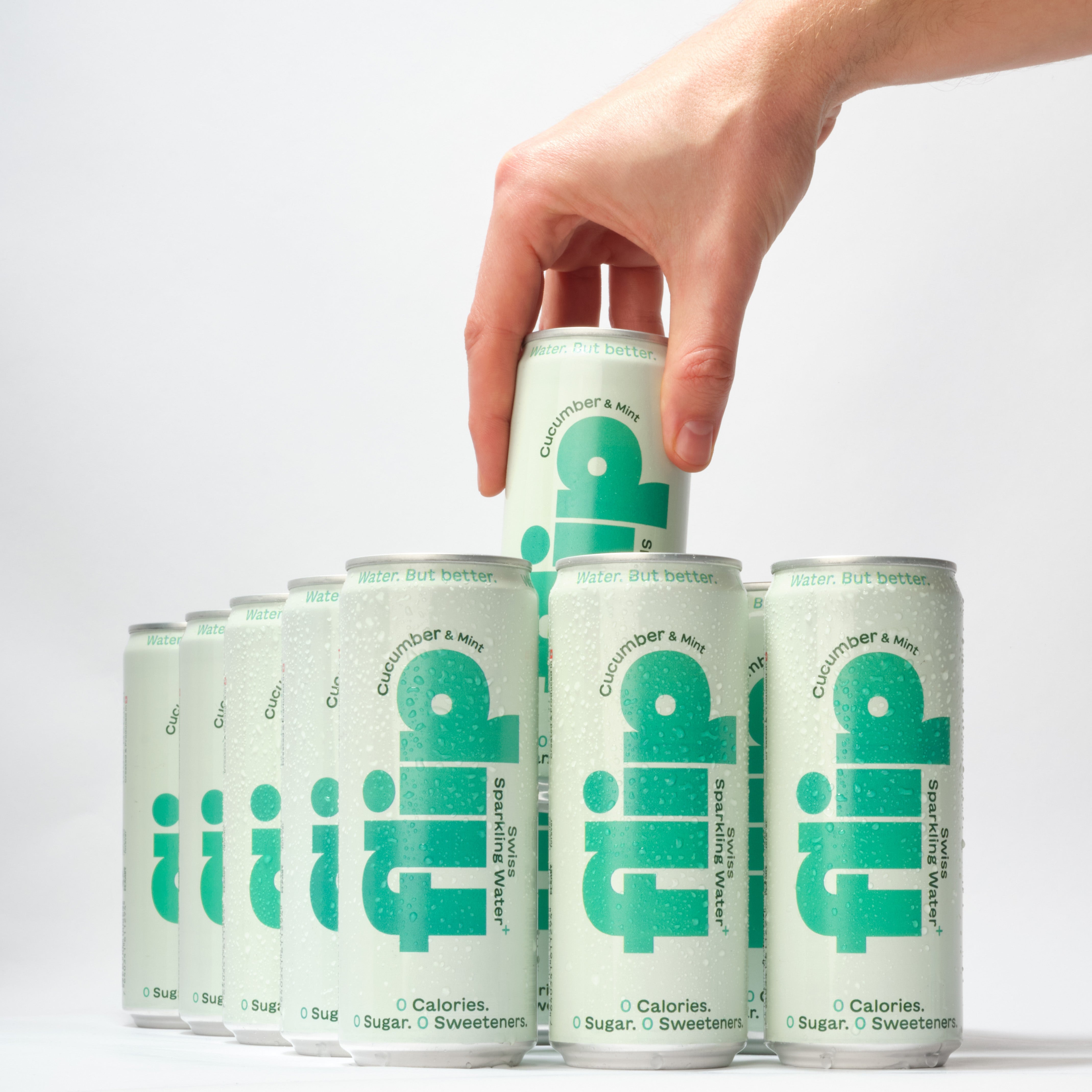 Cucumber & Mint | Flip Flavored Swiss Sparkling Water – Flip